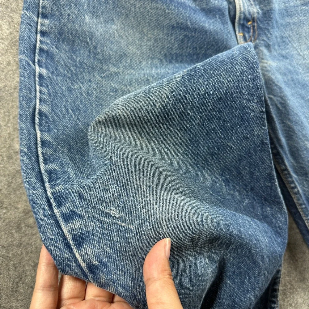 Vtg Levi's 517 Orange Tab Jeans Mens 38x32 (fits 34x28) Bootcut Made in USA